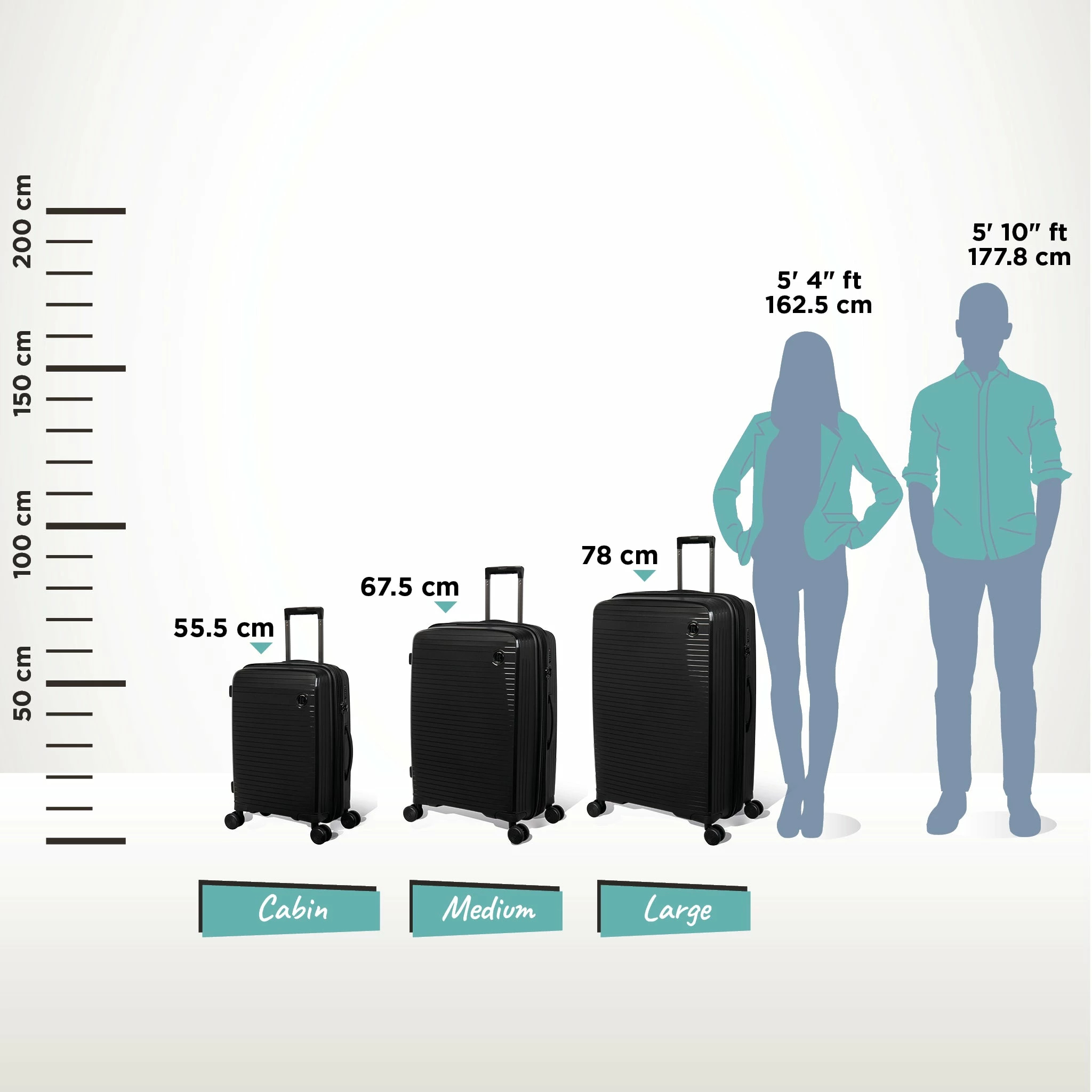 IT Luggage Spontaneous - 3pc Set (Black) 15 IT Luggage Spontaneous - 3pc Set (Black) - Image 13
