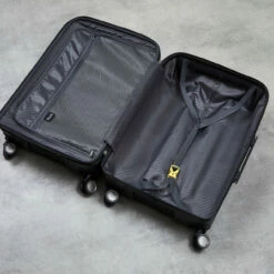 Rock Bali 4 Wheel Cabin Suitcase - 55cm -Suitcase Sales 2024 TR 0235 BLK Interior 73239.1661167243