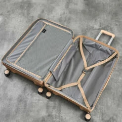 Rock Tulum 4 Wheel Exp Cabin Suitcase - 55cm -Suitcase Sales 2024 TR 0239 BEI Interior 82474.1660815005