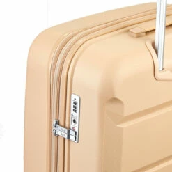 Rock Tulum 4 Wheel Exp Cabin Suitcase - 55cm -Suitcase Sales 2024 TR 0239 BEI Lock 99162.1660814999