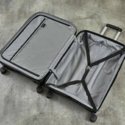 Rock Tulum 4 Wheel Exp Medium Suitcase - 66cm -Suitcase Sales 2024 TR 0239 BLK Interior 45039.1660815004.1280.1280 40234.1660816927