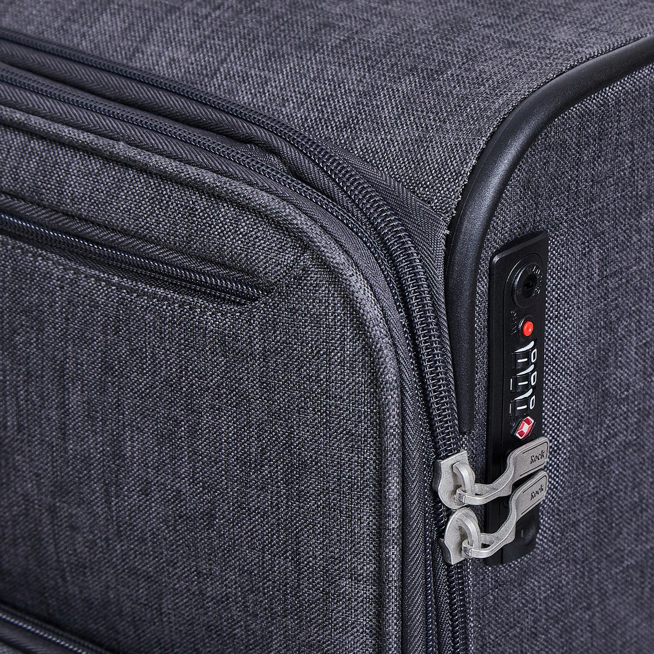 Rock Rocklite DLX 4 Wheel Expandable Medium Suitcase - 68cm 7 Rock Rocklite DLX 4 Wheel Expandable Medium Suitcase - 68cm - Image 5