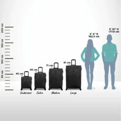 IT Luggage Trinary - Large (Black) -Suitcase Sales 2024 Trinary Relative Size Black 7745eabc 170a 4cde 91fb b86a7f7489d0