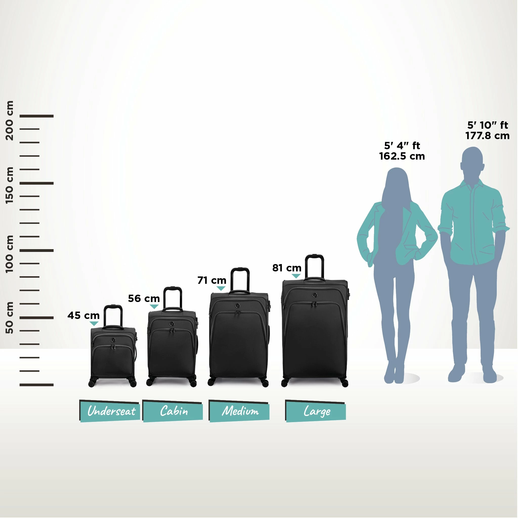IT Luggage Trinary - Medium (Black) 13 IT Luggage Trinary - Medium (Black) - Image 11