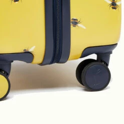 Joules Hard Side 4 Wheel Medium Suitcase - 66cm -Suitcase Sales 2024 jlh0103 101 joules botanical bee cabin case wheels 2 02911.1682519161