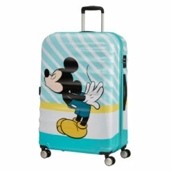 American Tourister Wavebreaker Disney 4 Wheel Large Suitcase - 77cm -Suitcase Sales 2024 prod col 85673 8624 front34 87392.1678990452