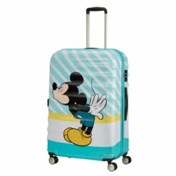 American Tourister Wavebreaker Disney 4 Wheel Large Suitcase - 77cm -Suitcase Sales 2024 prod col 85673 8624 wheel handle full 37852.1678990451