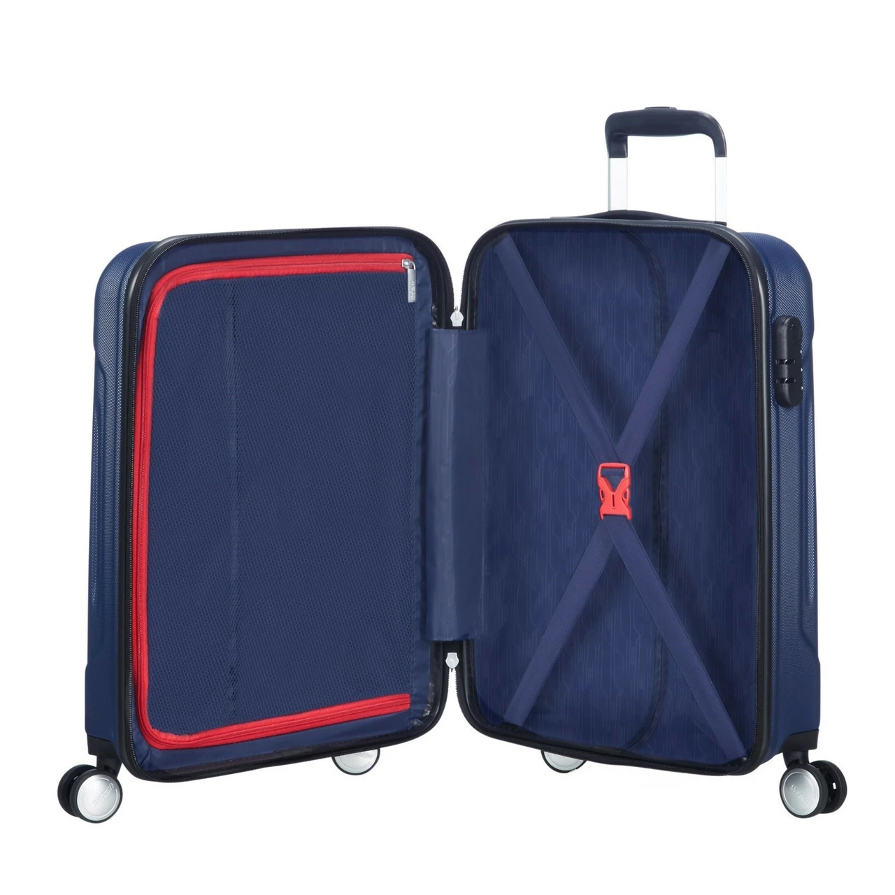 American Tourister Tracklite 4 Wheel Cabin Suitcase - 55cm 9 American Tourister Tracklite 4 Wheel Cabin Suitcase - 55cm - Image 7