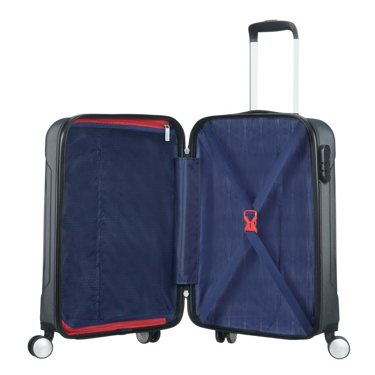 American Tourister Tracklite 4 Wheel Cabin Suitcase - 55cm 14 American Tourister Tracklite 4 Wheel Cabin Suitcase - 55cm - Image 12