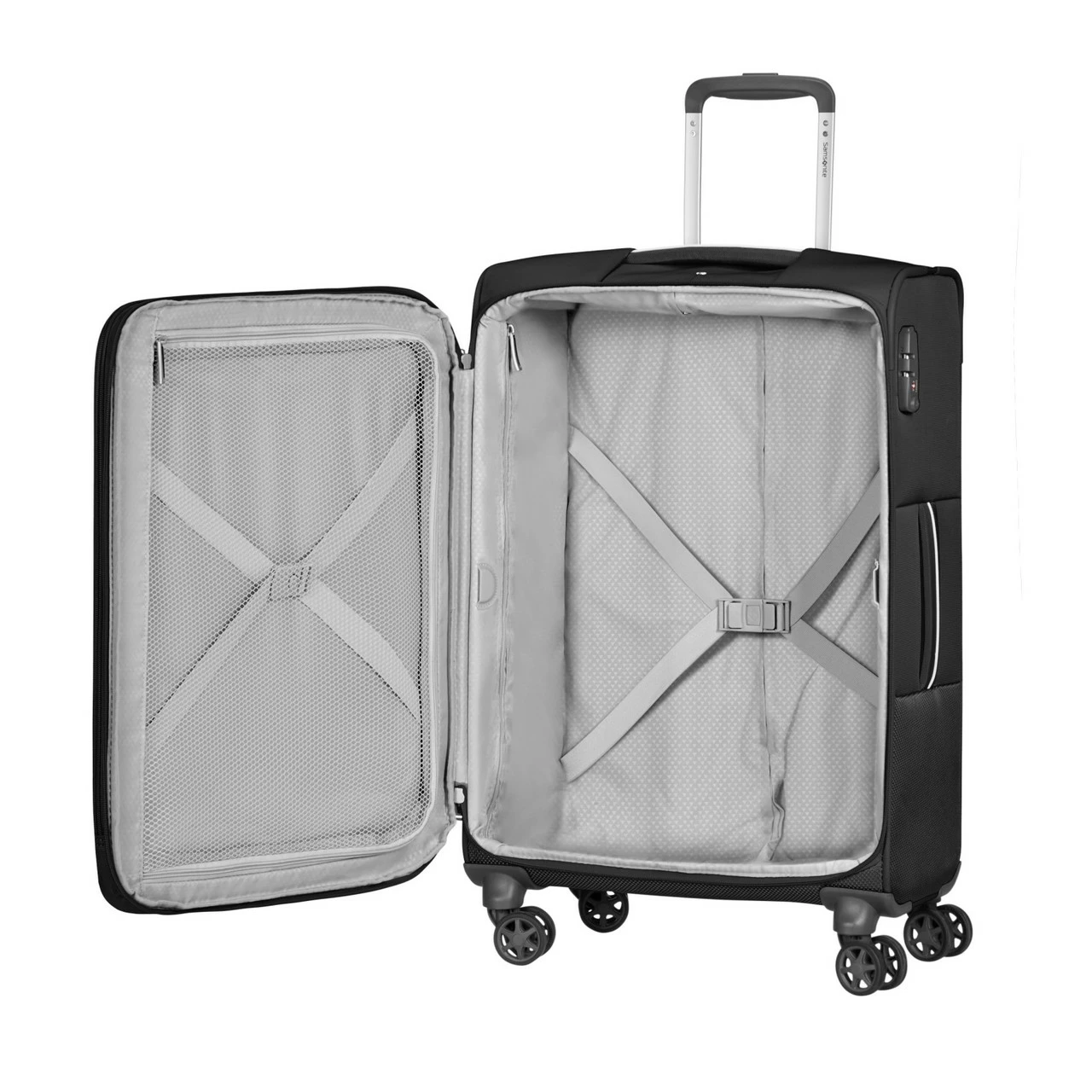 Samsonite Popsoda 4 Wheel Exp Medium Suitcase - 66cm 9 Samsonite Popsoda 4 Wheel Exp Medium Suitcase - 66cm - Image 7