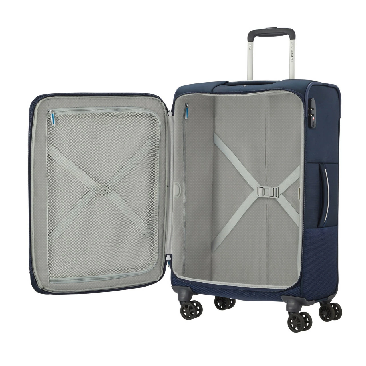 Samsonite Popsoda 4 Wheel Exp Medium Suitcase - 66cm 18 Samsonite Popsoda 4 Wheel Exp Medium Suitcase - 66cm - Image 16