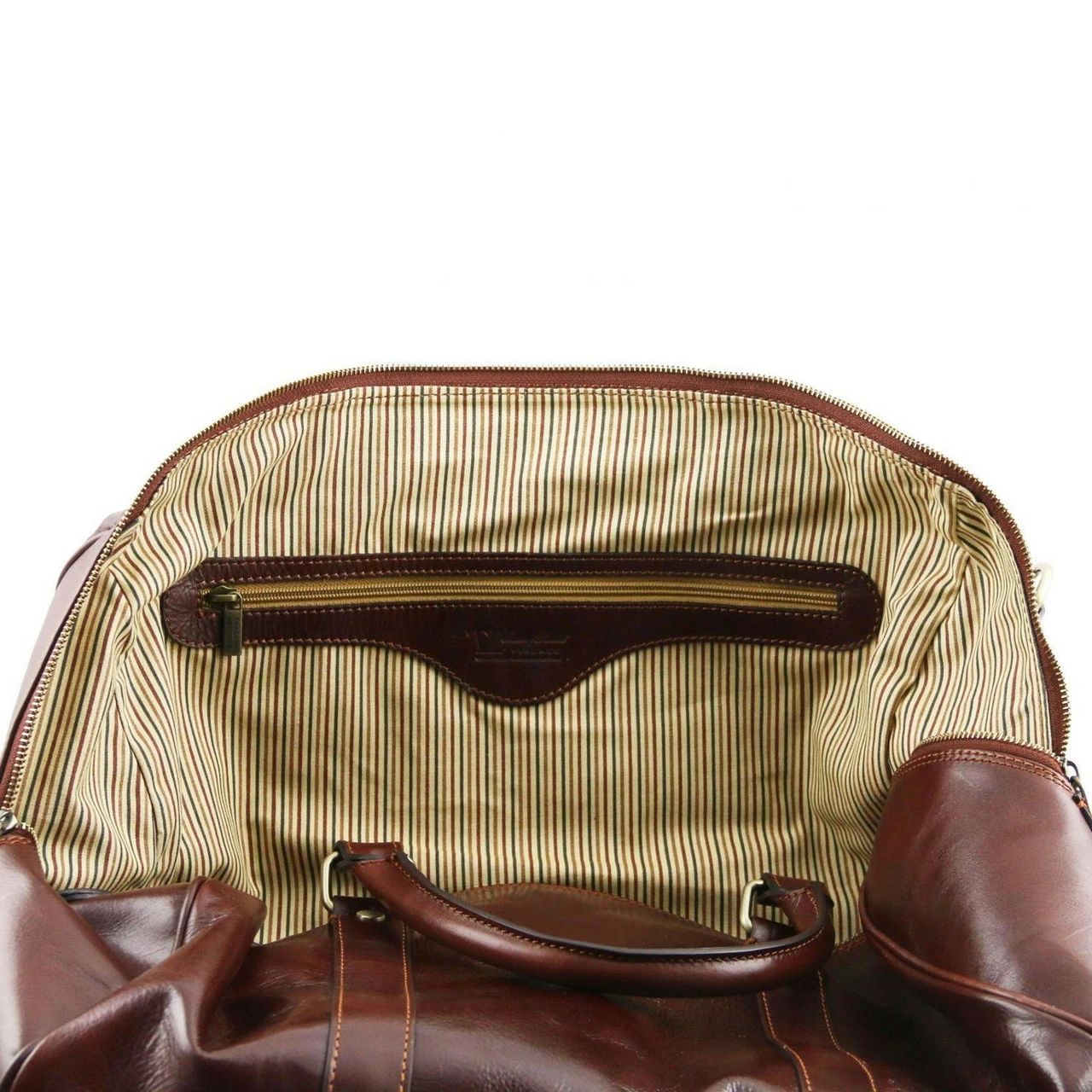 Tuscany Leather Duffle Bag With Rear Pocket Small - 42cm 9 Tuscany Leather Duffle Bag With Rear Pocket Small - 42cm - Image 7
